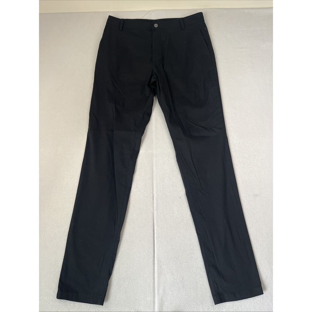 Birddogs Golf Pants Men's 32x34 Black Stretch Unlined Chino Outdoors Preppy